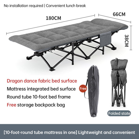 Outdoor Camping Foldable Beach Bed Lightweight Portable Garden Cot