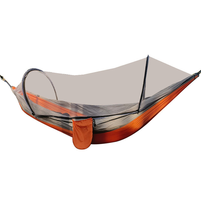 Automatic Quick Opening Mosquito Net Hammock Outdoor Camping Nylon