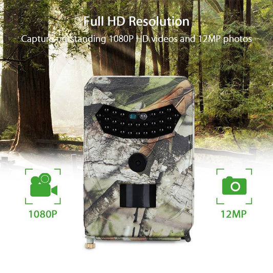 PR100 Hunting Camera 12MP Night Vision Wildlife Trail Camera