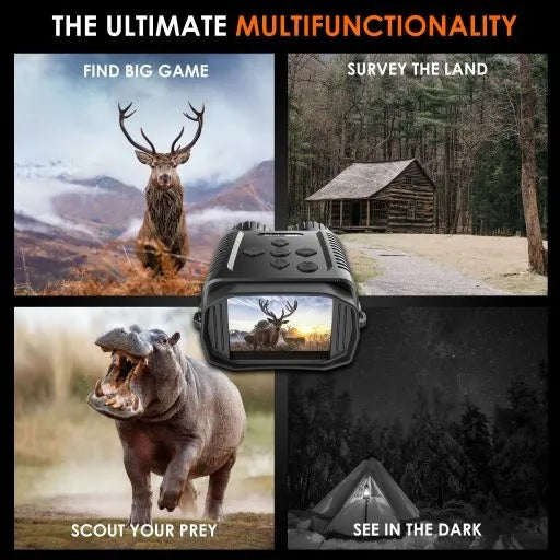 B1 Mini 1080P Night Vision Digital Binoculars with Viewing Screen