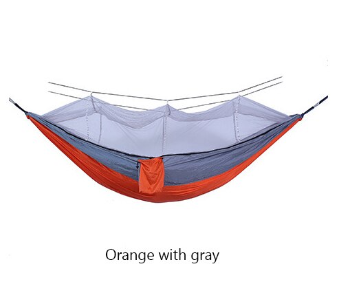 210T Nylon Outdoor Anti Mosquito Hammock Camping Bed