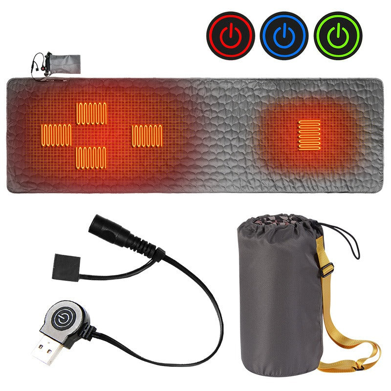Smart Charging Portable Heating Sleeping Pad Outdoor Camping Thermal