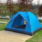 Quick Deploy Outdoor Tent Green White 3 4 Person Camping