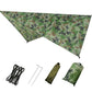 Outdoor Multifunctional Triangular Canopy Waterproof Sunshade Camping Tent
