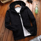 Men Autumn Winter Outdoor Mountaineering Jacket Warm Velvet Coat