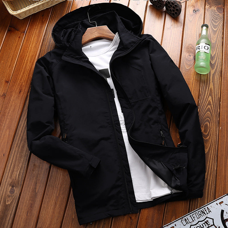Men Autumn Winter Outdoor Mountaineering Jacket Warm Velvet Coat