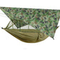 Outdoor Double Camping Hammock Mosquito Net Rain Fly Lightweight