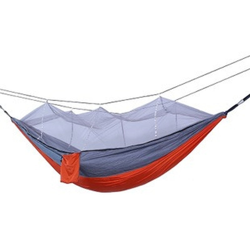 210T Nylon Outdoor Anti Mosquito Hammock Camping Bed