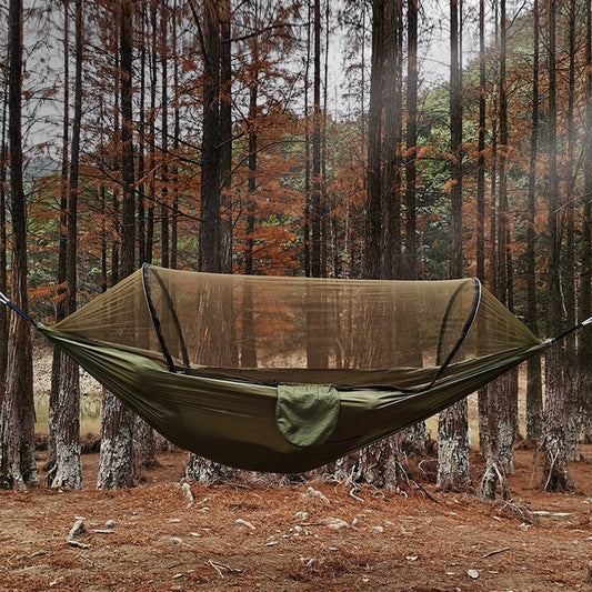 Automatic Quick Opening Mosquito Net Hammock Outdoor Camping Nylon
