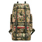 130L Camouflage Outdoor Backpack Large Capacity Hiking Camping Travel Bag