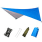 Outdoor Multifunctional Triangular Canopy Waterproof Sunshade Camping Tent