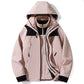 Three-in-One Outdoor Jacket Detachable Liner Windproof Waterproof Coat