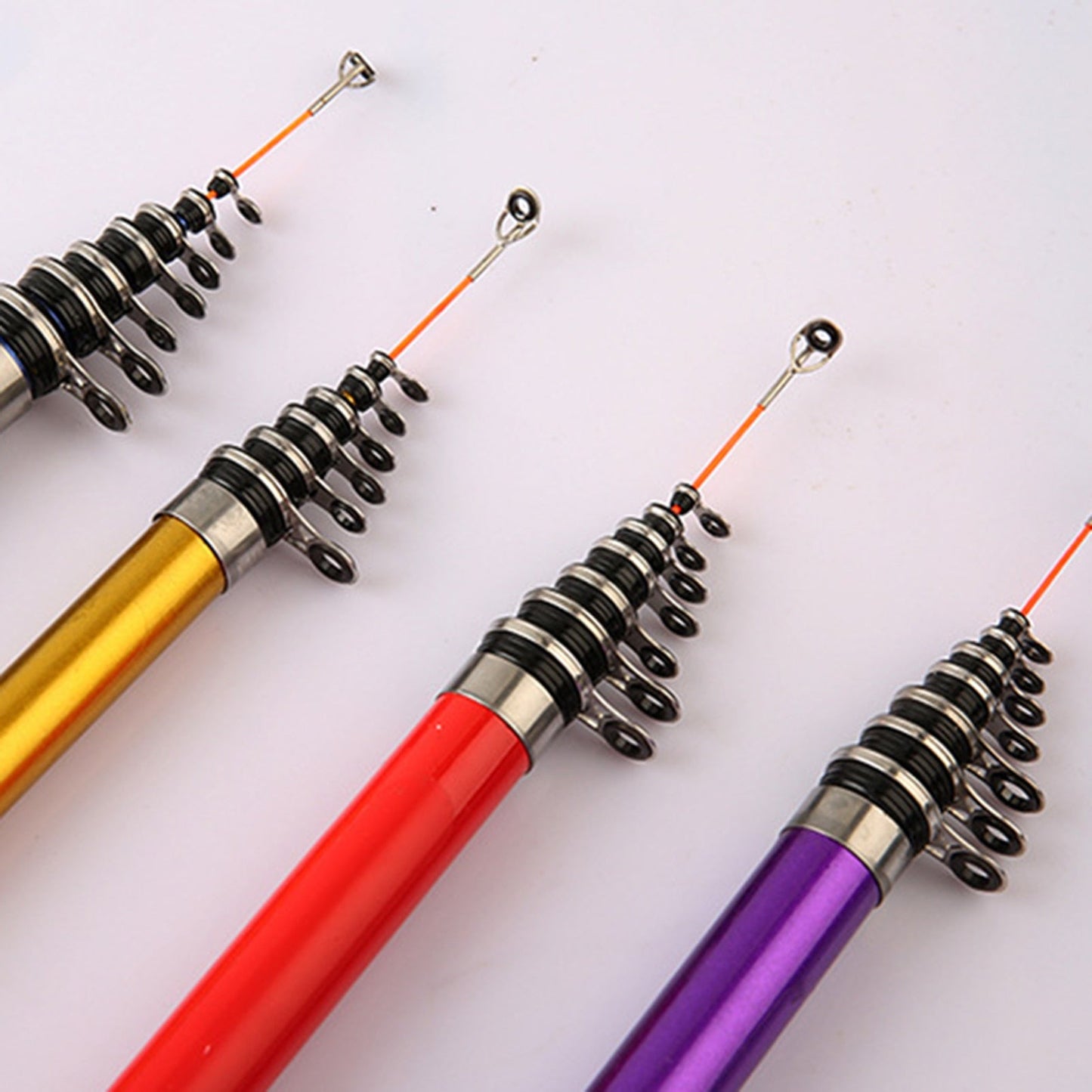 Telescopic Carp Fishing Rod Fiber Reinforced Plastics Feeder Pole
