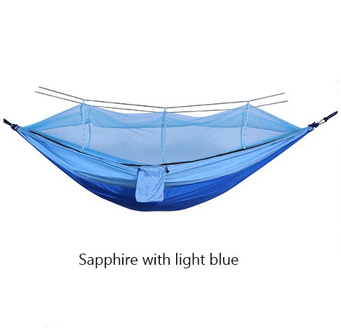 210T Nylon Outdoor Anti Mosquito Hammock Camping Bed