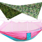 Outdoor Double Camping Hammock Mosquito Net Rain Fly Lightweight