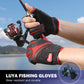 Outdoor Fishing Gloves Three Finger Anti Slip Cut Resistant