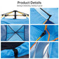 Quick Deploy Outdoor Tent Green White 3 4 Person Camping