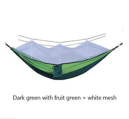 210T Nylon Outdoor Anti Mosquito Hammock Camping Bed