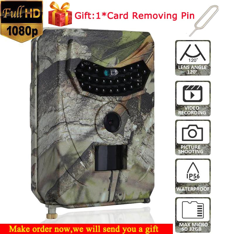 PR100 Hunting Camera 12MP Night Vision Wildlife Trail Camera