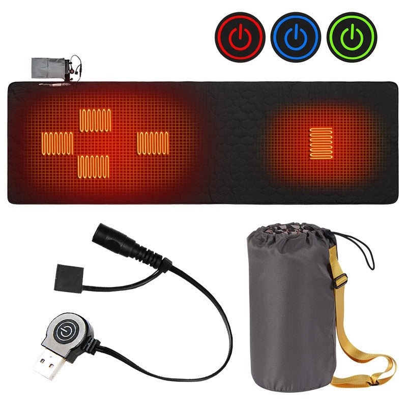 Smart Charging Portable Heating Sleeping Pad Outdoor Camping Thermal