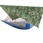 Outdoor Double Camping Hammock Mosquito Net Rain Fly Lightweight