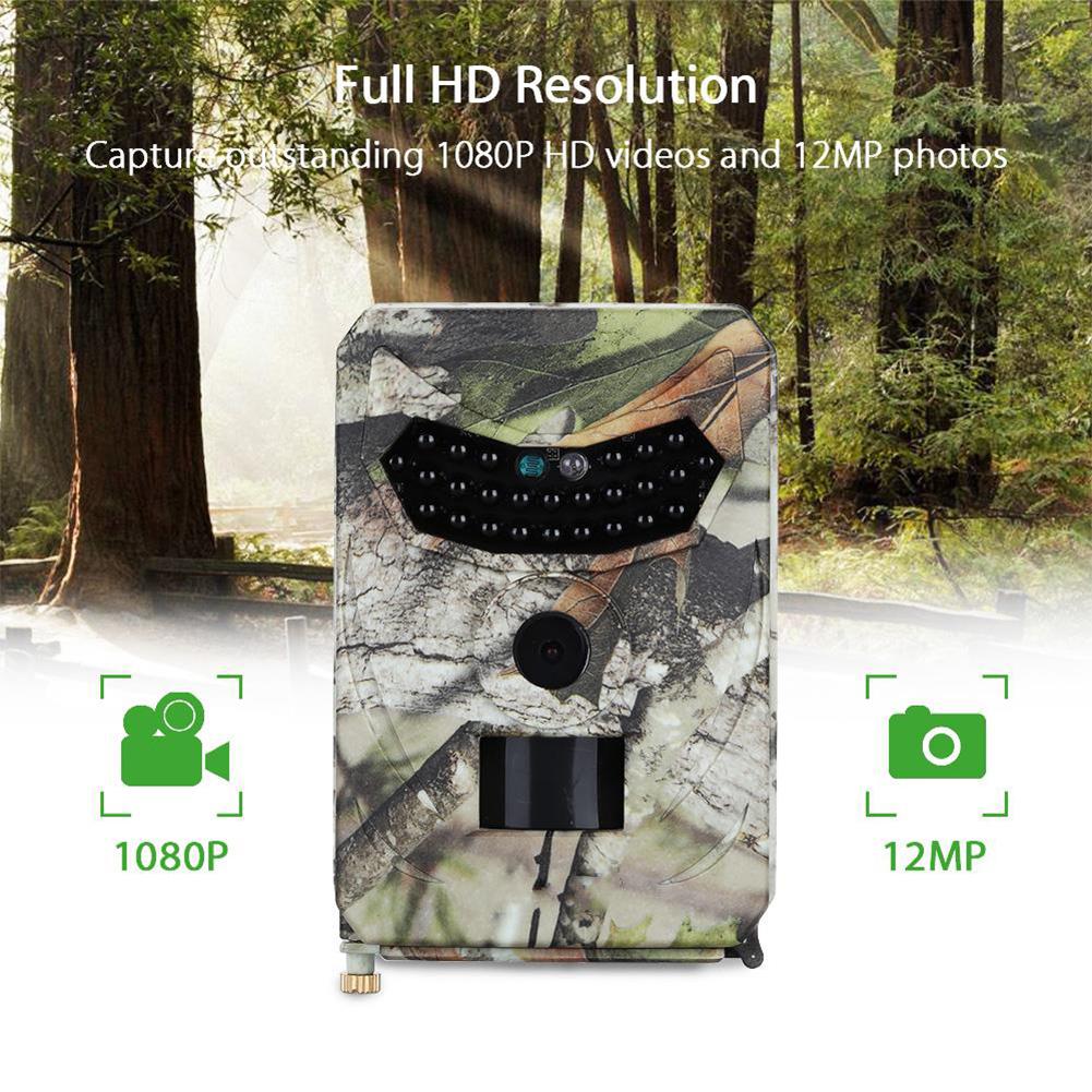PR100 Hunting Camera 12MP Night Vision Wildlife Trail Camera