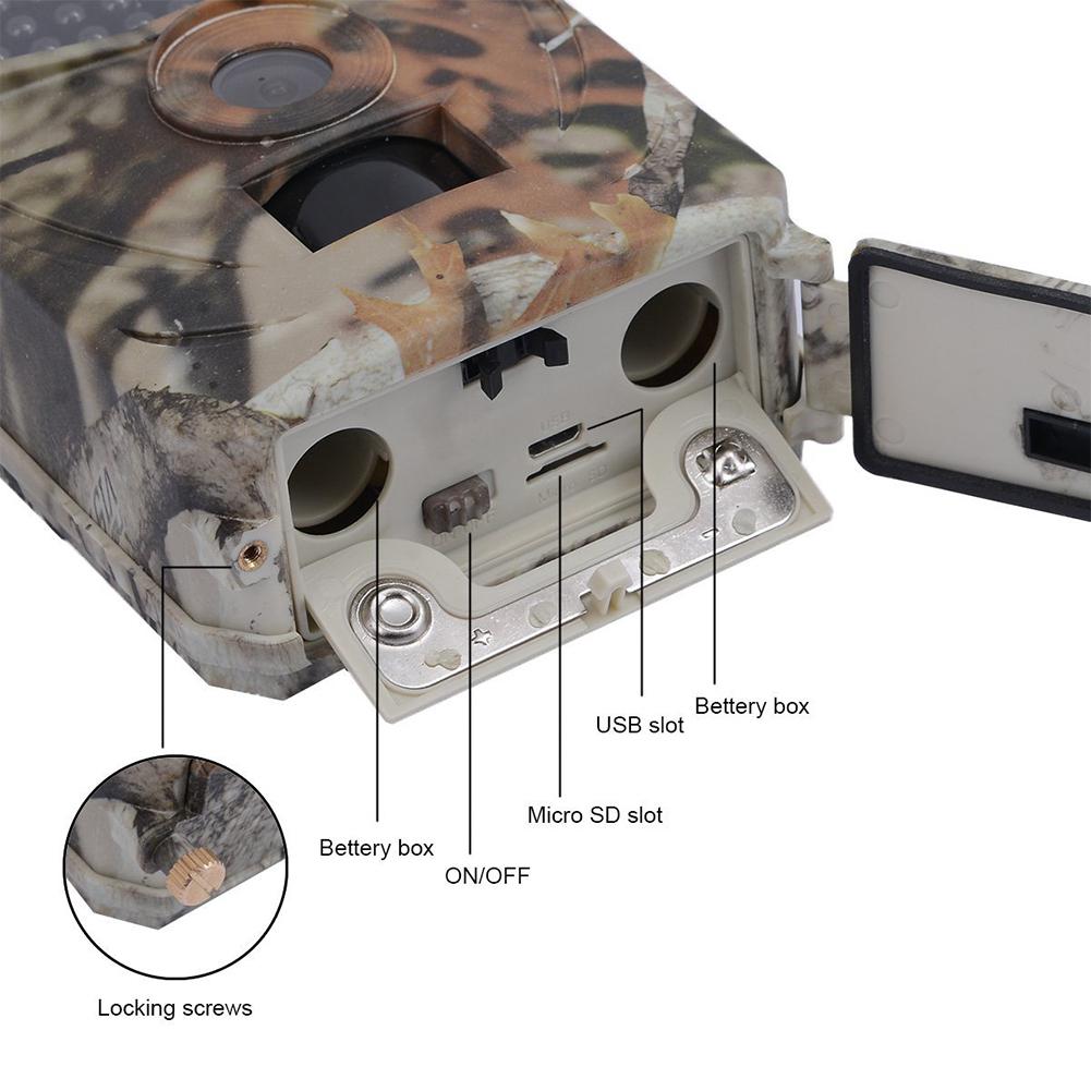 PR100 Hunting Camera 12MP Night Vision Wildlife Trail Camera