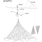 Fishing Net Cage Copper Spring Shoal Net Fishing Trap