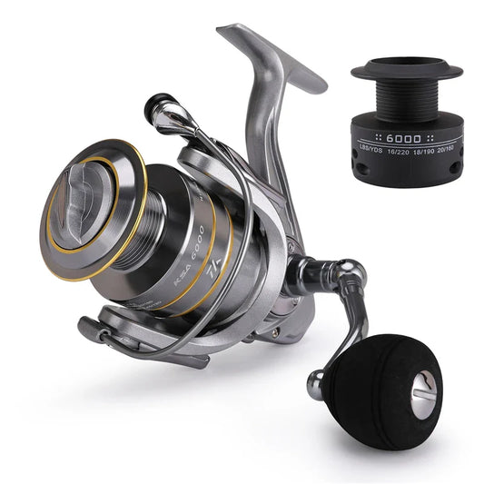 14 Plus 1BB Double Spool High Speed Spinning Fishing Reel