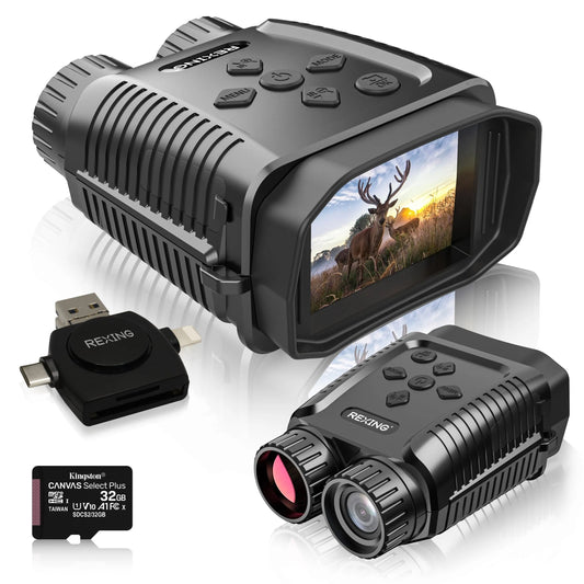 B1 Mini 1080P Night Vision Digital Binoculars with Viewing Screen