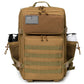 45L Tactical Backpack MOLLE Hunting Hiking Survival Rucksack Bag