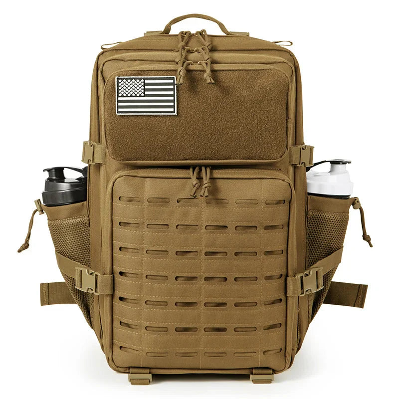 45L Tactical Backpack MOLLE Hunting Hiking Survival Rucksack Bag
