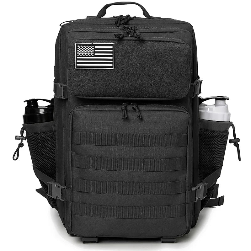 45L Tactical Backpack MOLLE Hunting Hiking Survival Rucksack Bag