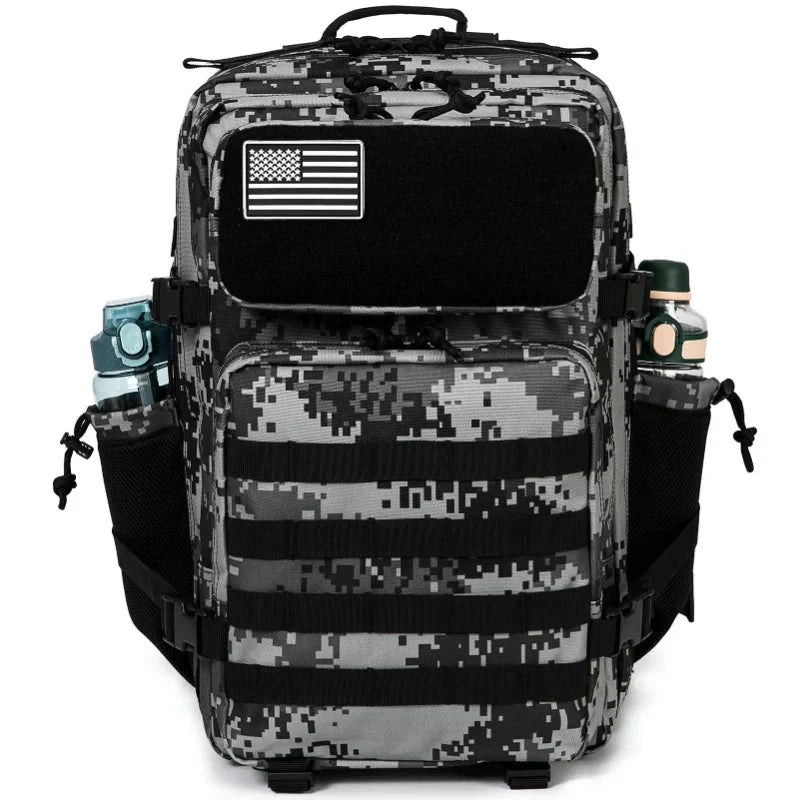 45L Tactical Backpack MOLLE Hunting Hiking Survival Rucksack Bag