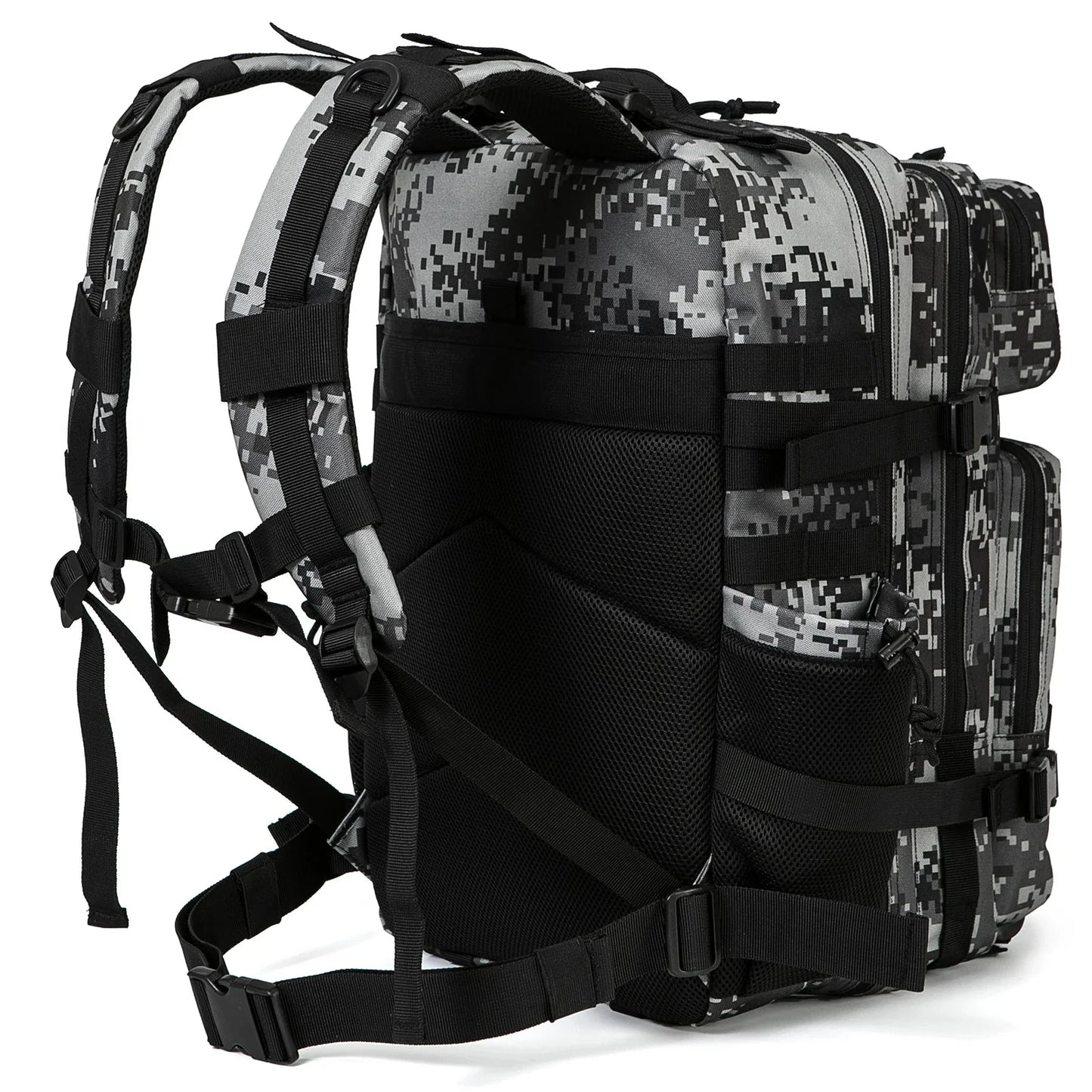 45L Tactical Backpack MOLLE Hunting Hiking Survival Rucksack Bag