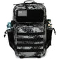 45L Tactical Backpack MOLLE Hunting Hiking Survival Rucksack Bag