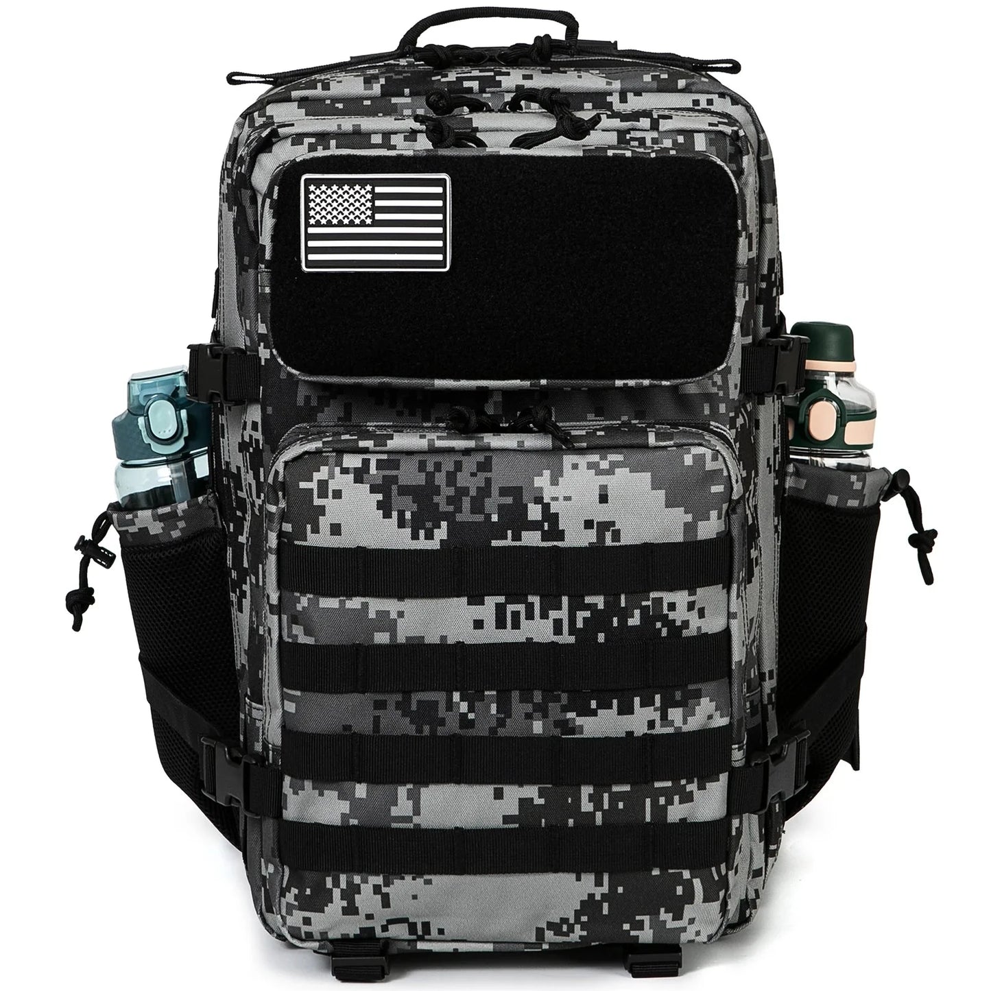 45L Tactical Backpack MOLLE Hunting Hiking Survival Rucksack Bag