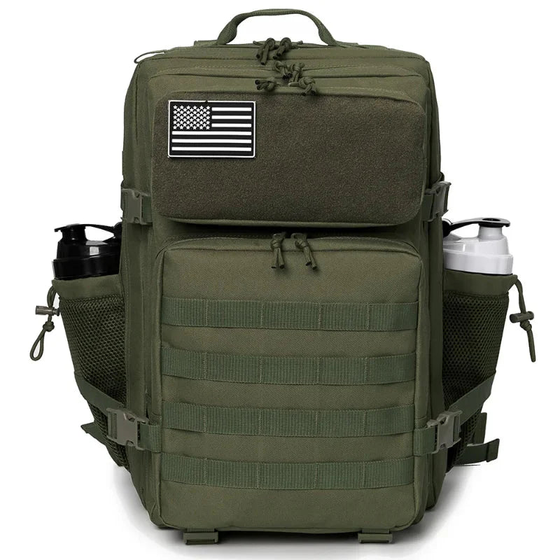 45L Tactical Backpack MOLLE Hunting Hiking Survival Rucksack Bag