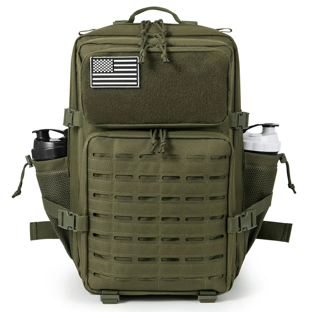 45L Tactical Backpack MOLLE Hunting Hiking Survival Rucksack Bag