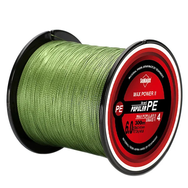SeaKnight TriPoseidon 300M PE Braided Fishing Line Multifilament