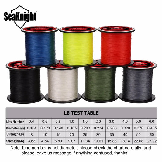SeaKnight TriPoseidon 300M PE Braided Fishing Line Multifilament
