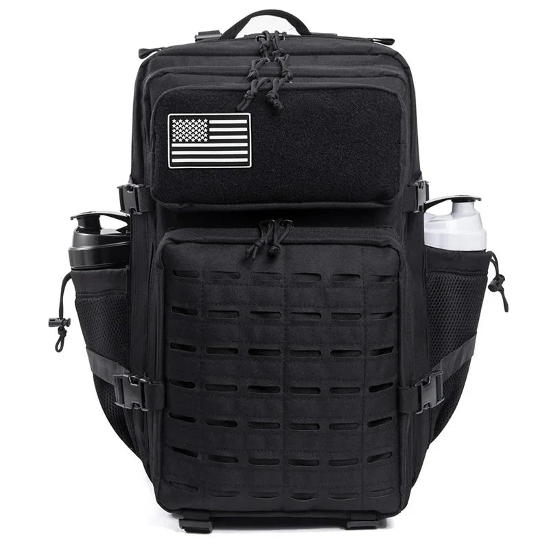 45L Tactical Backpack MOLLE Hunting Hiking Survival Rucksack Bag