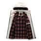 Men Hooded Parka Jacket Warm Windproof Outdoor Coat Multiple Pockets