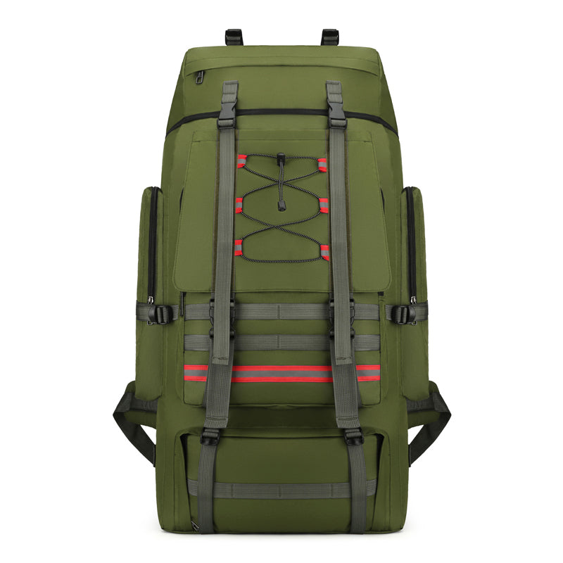 130L Camouflage Outdoor Backpack Large Capacity Hiking Camping Travel Bag