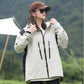 Women Gore-Tex Hard Shell Jacket Windproof Waterproof Outdoor Coat
