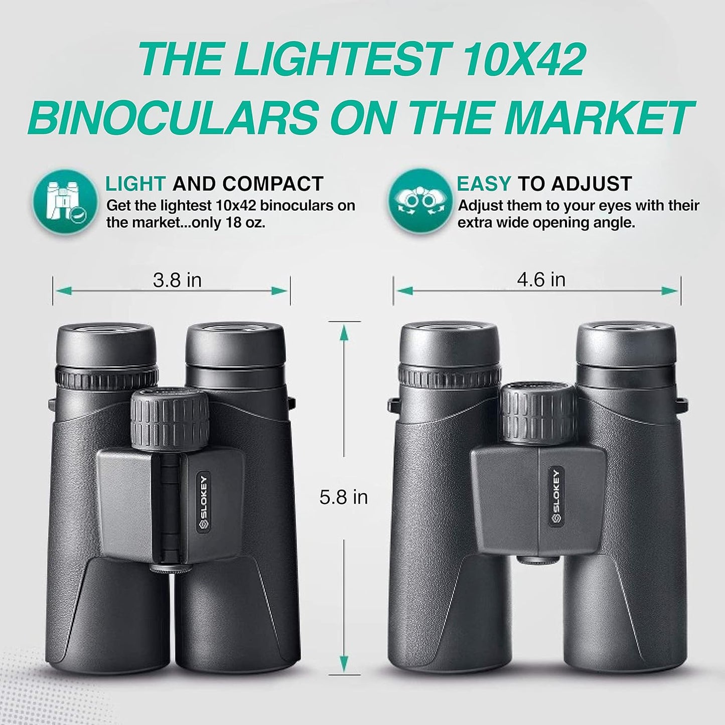 10x42 Binoculars - Professional and Powerful Binoculars